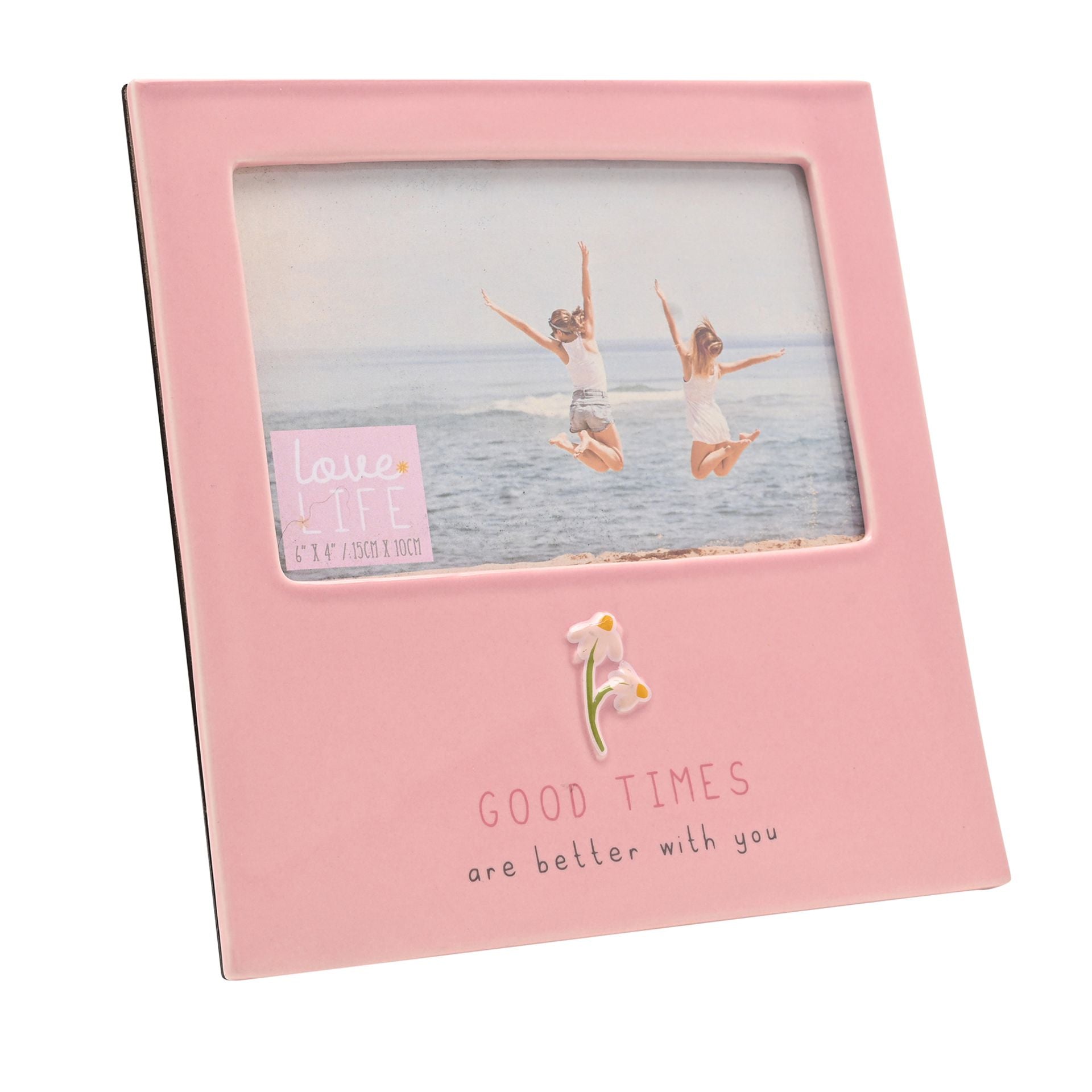 Love Life Photo Frame 4" x 6" - Good Times