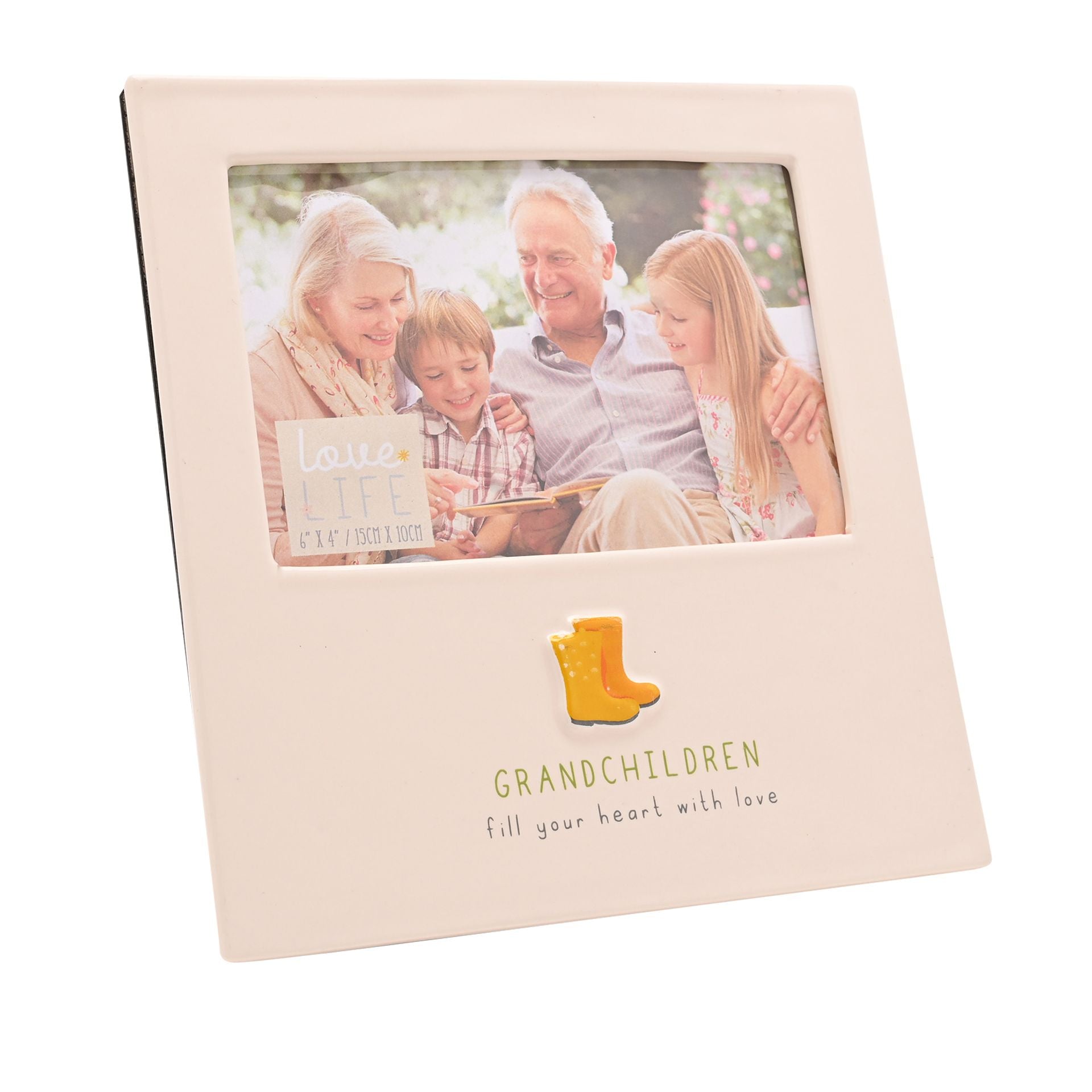 Love Life Photo Frame 4" x 6" - Grandchildren