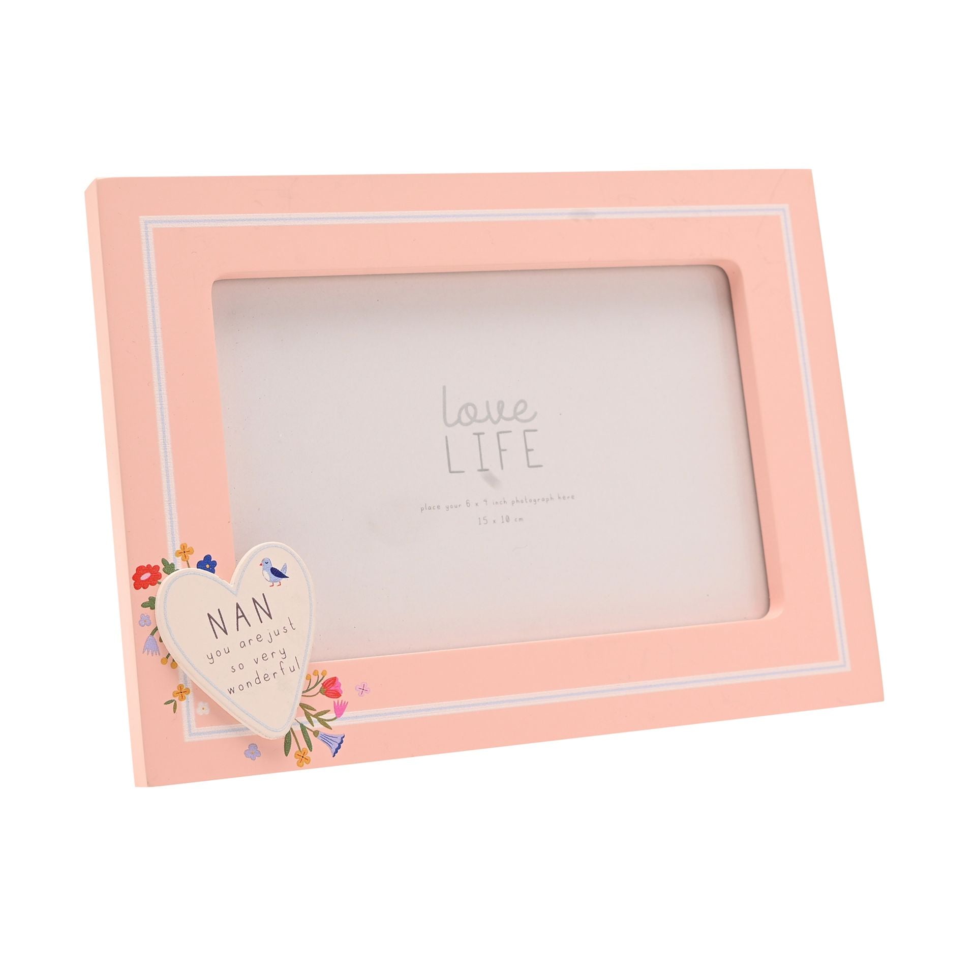 Love Life Heart Frame - Nan