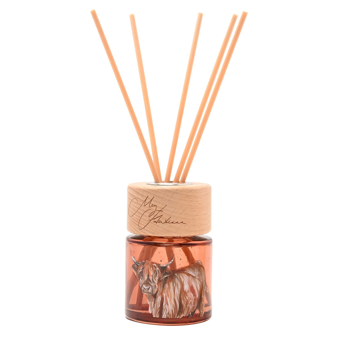 Meg Hawkins Mini Candle & Diffuser Set Highland Cow