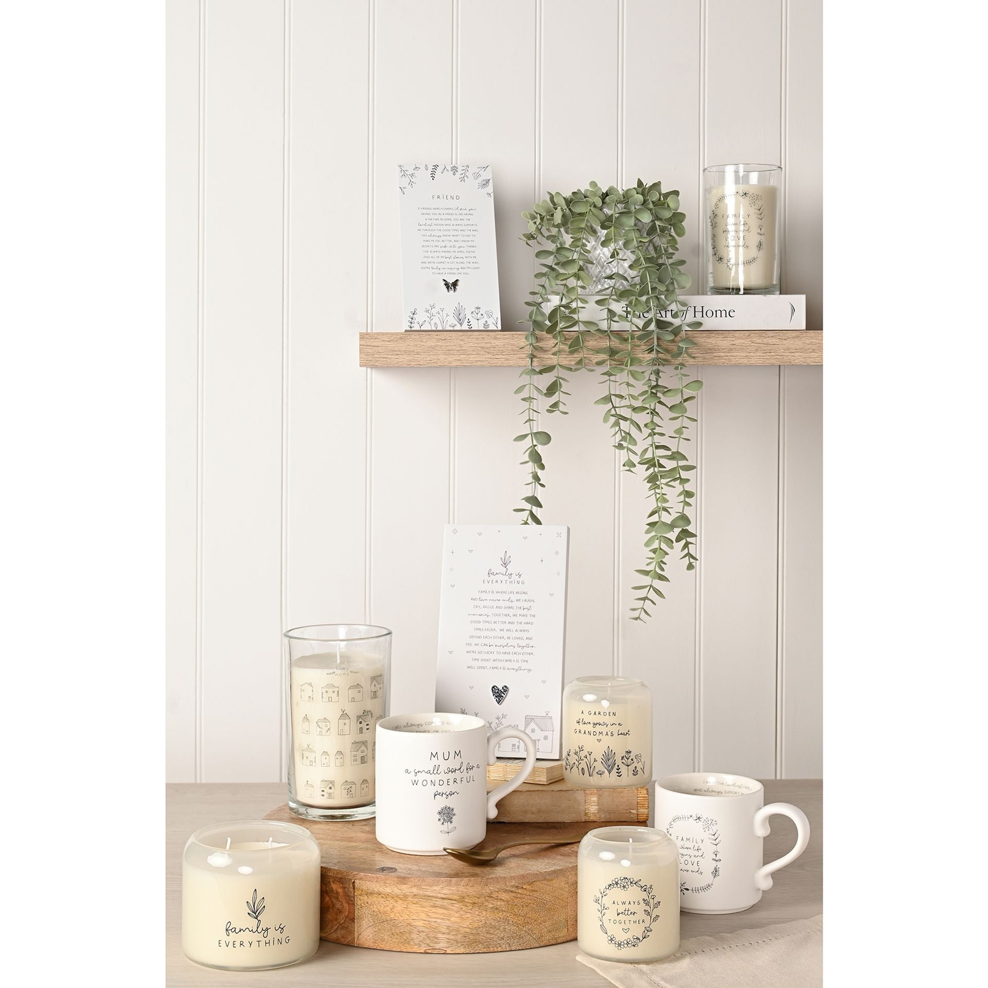 Moments Double Wick Candle 390g - Happy Home