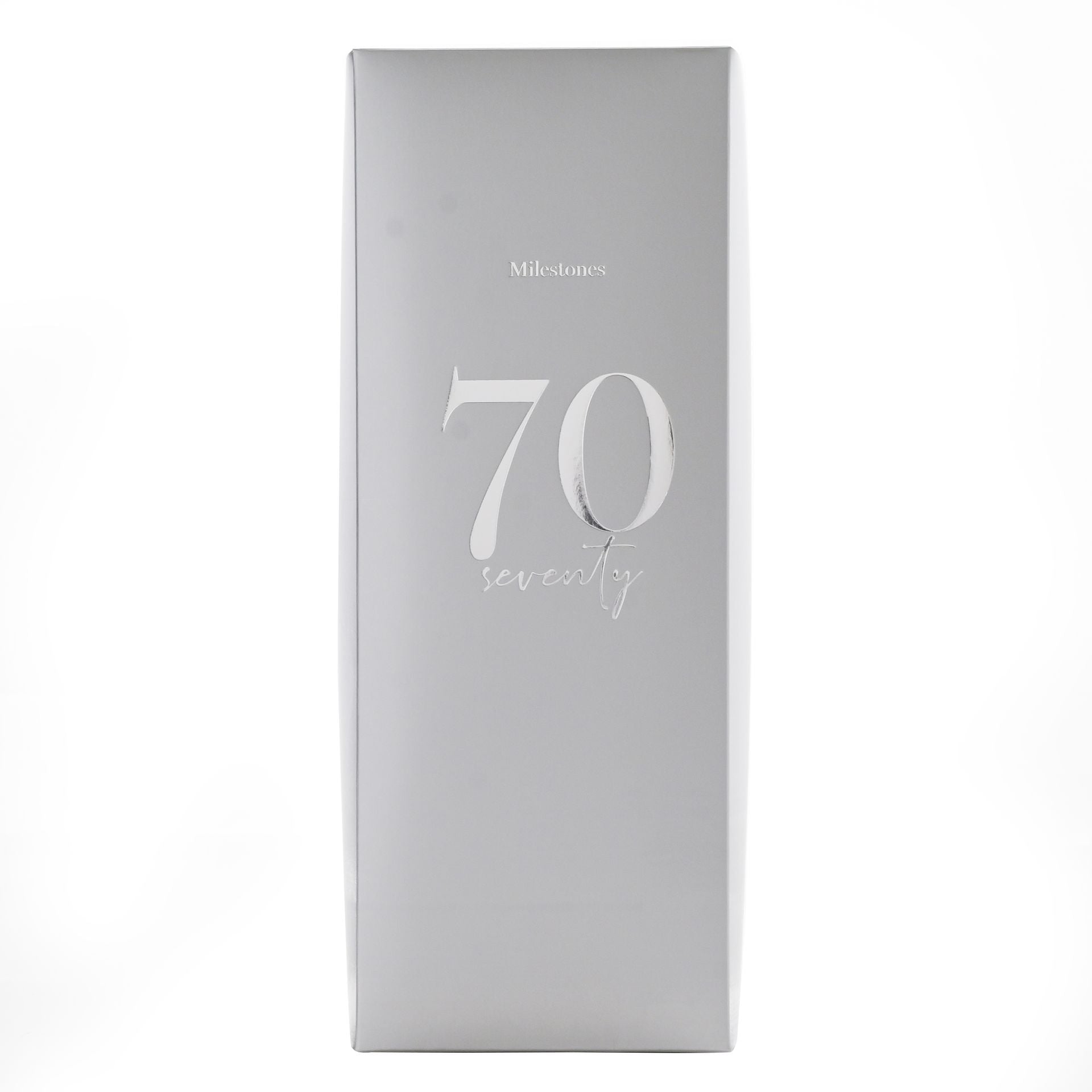 Milestones Champagne Flute 70th Birthday