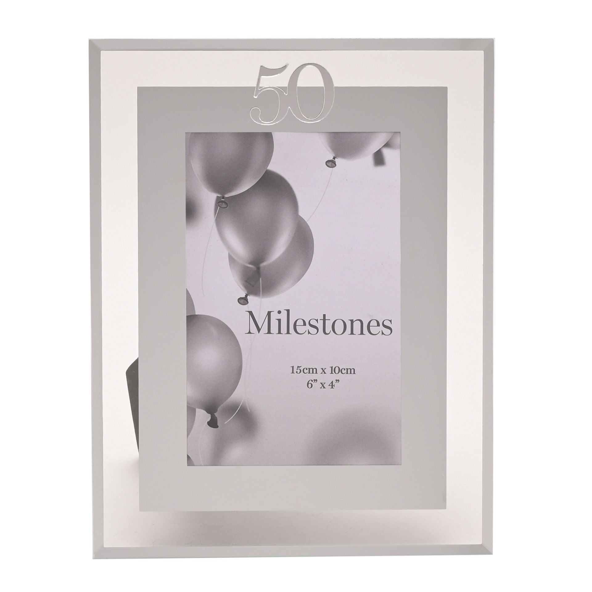 Milestones Mirror Border Frame 4" x 6" - 50