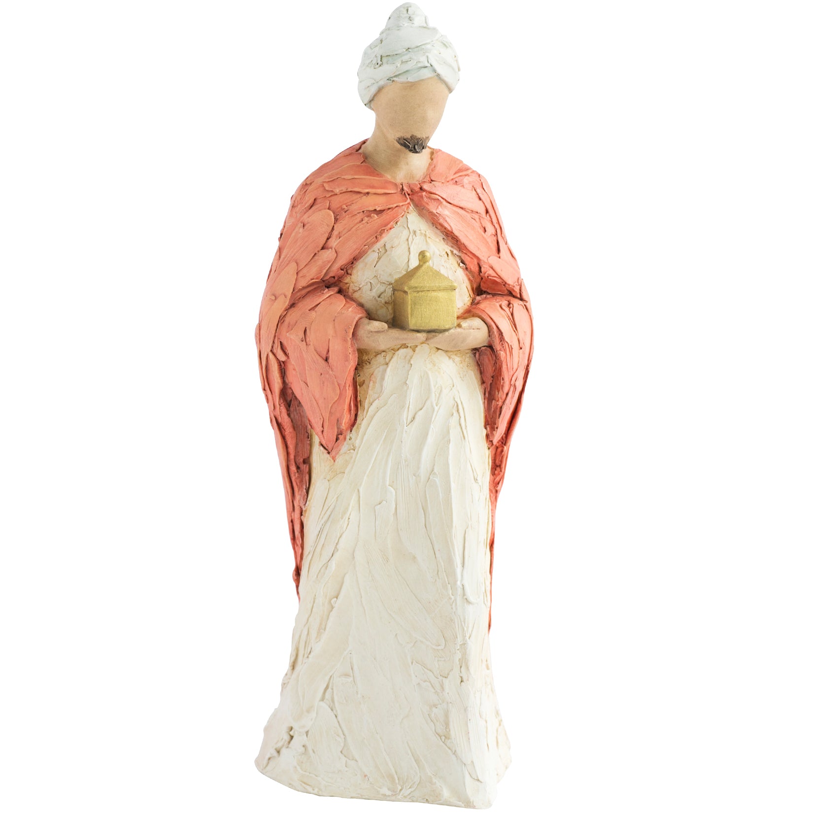 More Than Words Nativity Wise Man Red (Frankincense) Figurine
