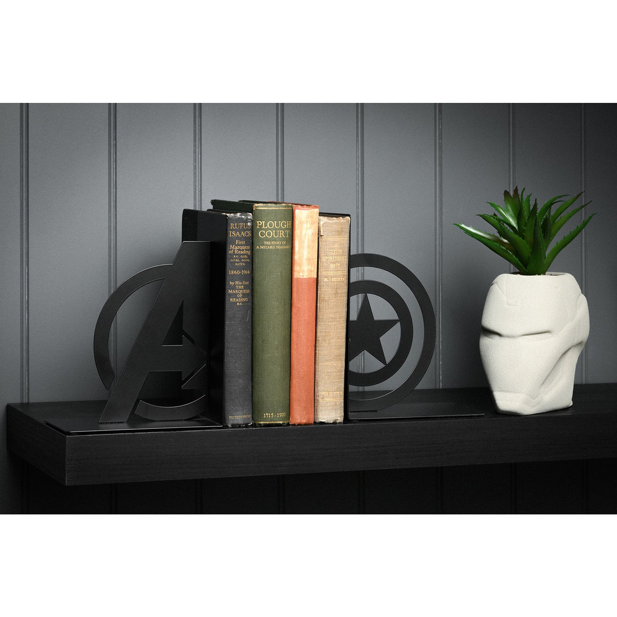 Marvel The Avengers Captain America Metal Bookends