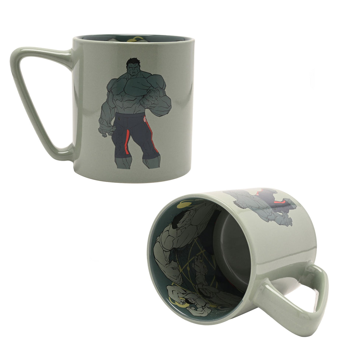 Marvel The Avengers Mug with Inside Decal - Hulk