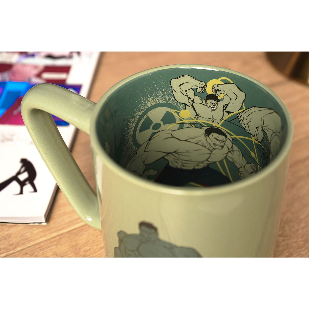 Marvel The Avengers Mug with Inside Decal - Hulk