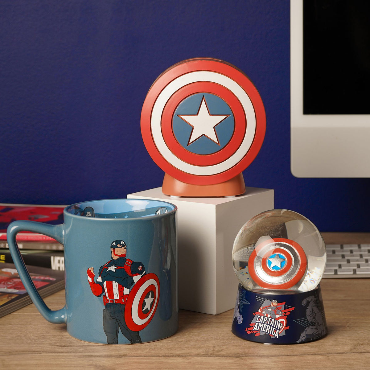 Marvel The Avengers Mug with Inside Decal - Captain America