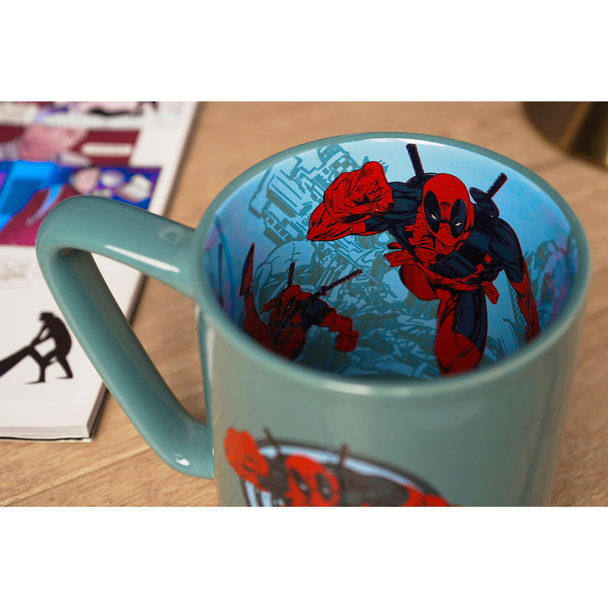 Marvel The Avengers Mug with Inside Decal - Deadpool