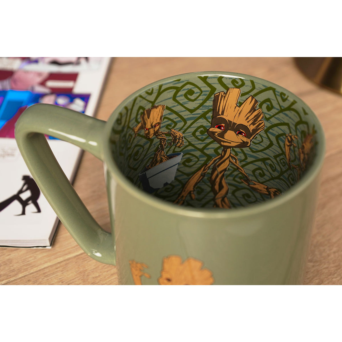Marvel The Avengers Mug with Inside Decal - Groot