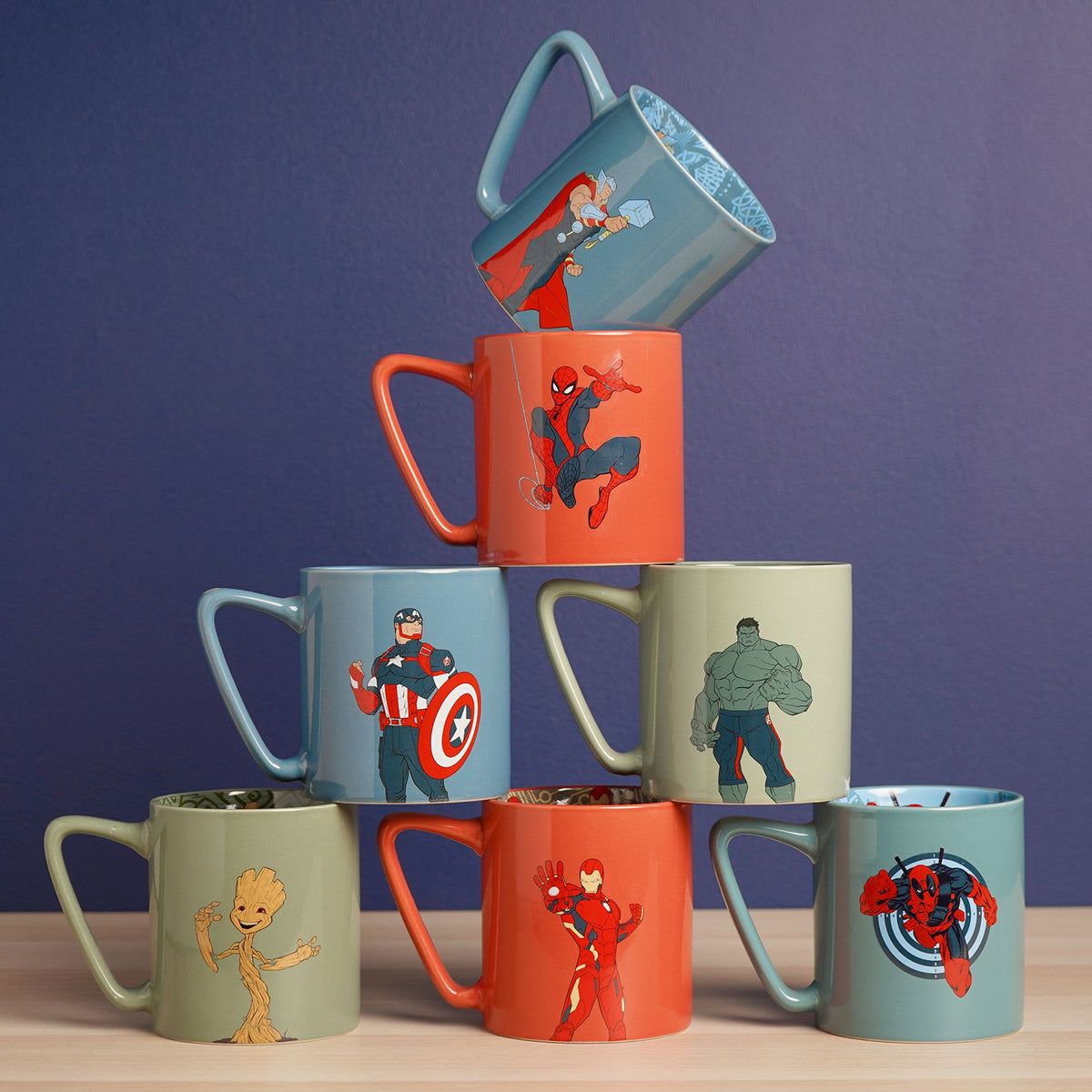 Marvel The Avengers Mug with Inside Decal - Thor