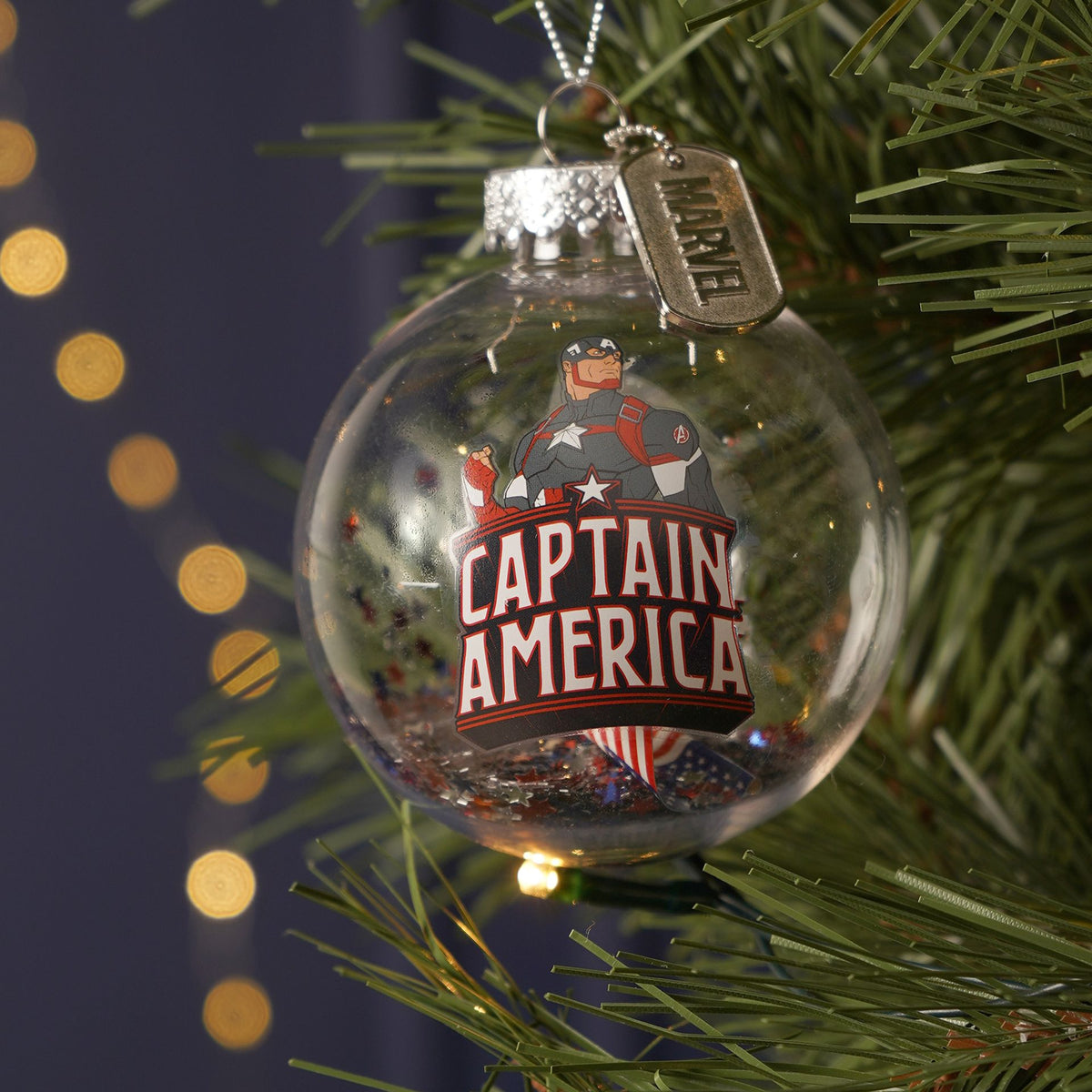 Marvel The Avengers Set of 7 Filled Baubles