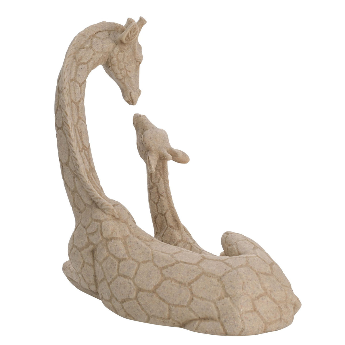 Naturecraft Collection Giraffe & Calf Sandstone Finish