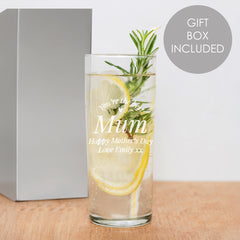 Personalised You Are The Best Hi Ball Glass