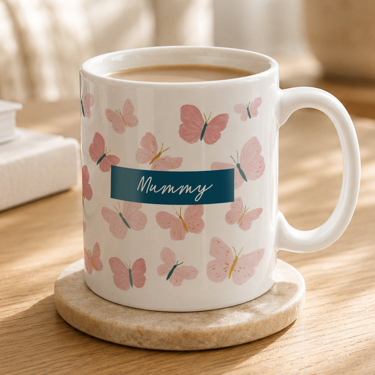 Personalised Butterfly Mug