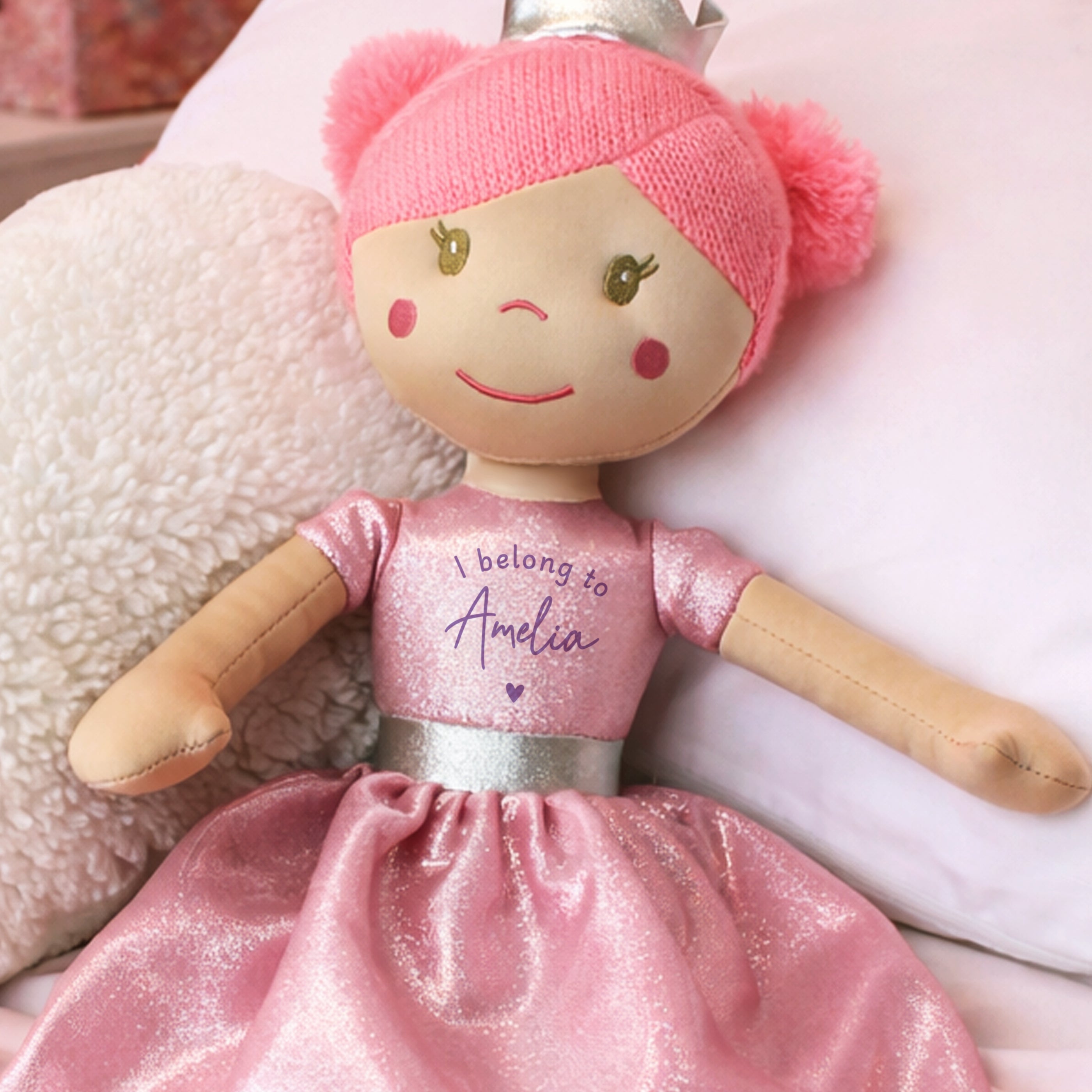 Personalised I Belong To Princess Rag Doll