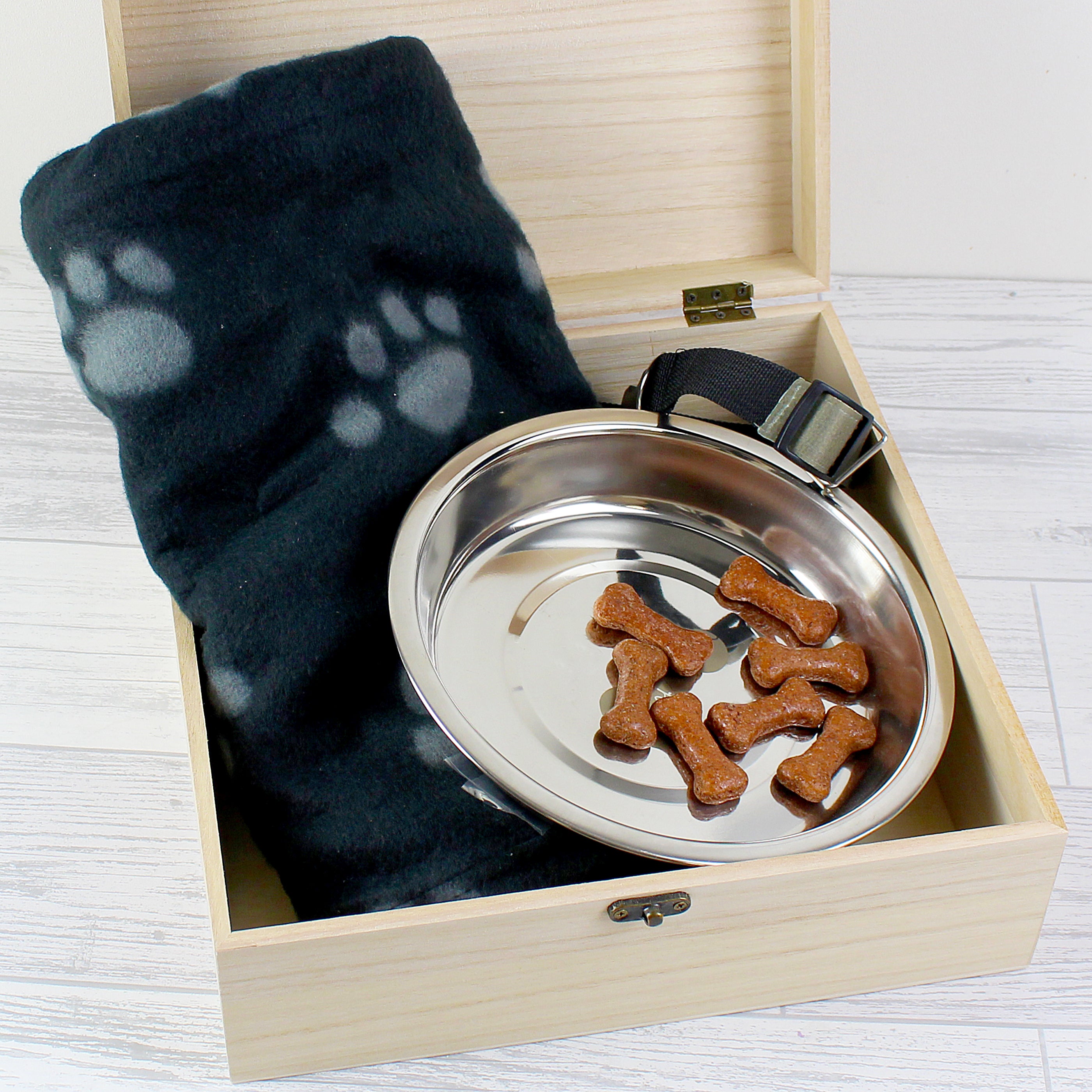 Personalised Dog Breed Memorial Large Keepsake Box