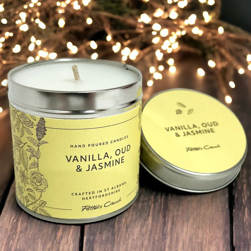 Calm Wellness Candle with Vanilla, Oud & Jasmine