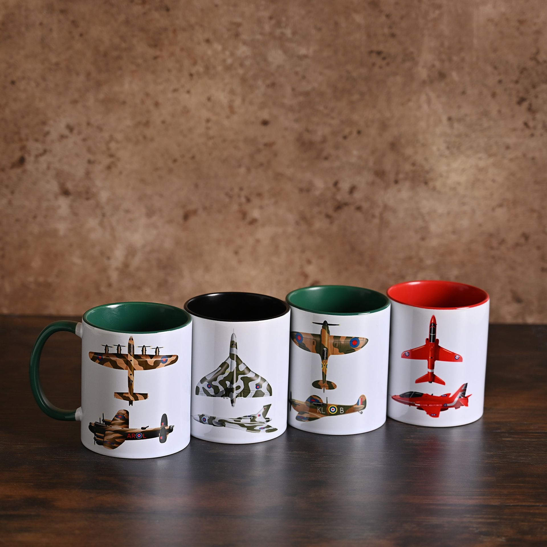 RAF Printed Mug - Vulcan