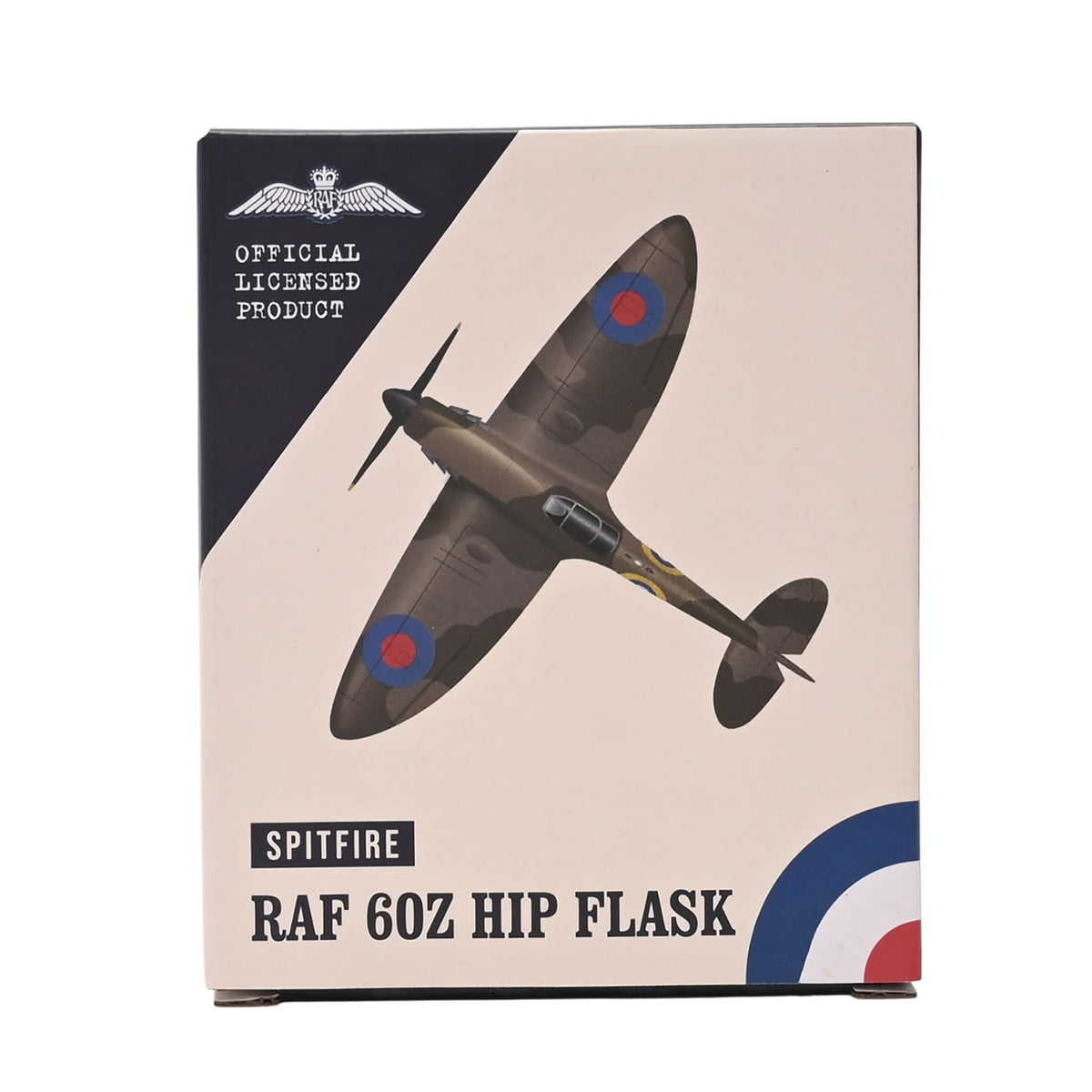 RAF 6oz Hip Flask - Spitire