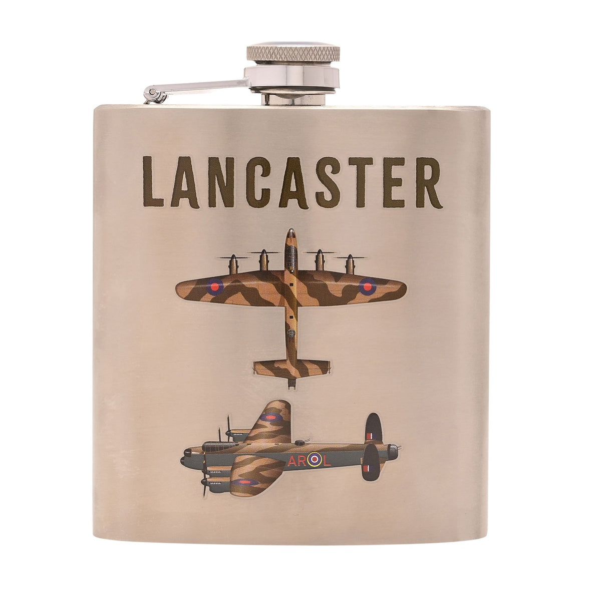 RAF 6oz Hip Flask - Lancaster