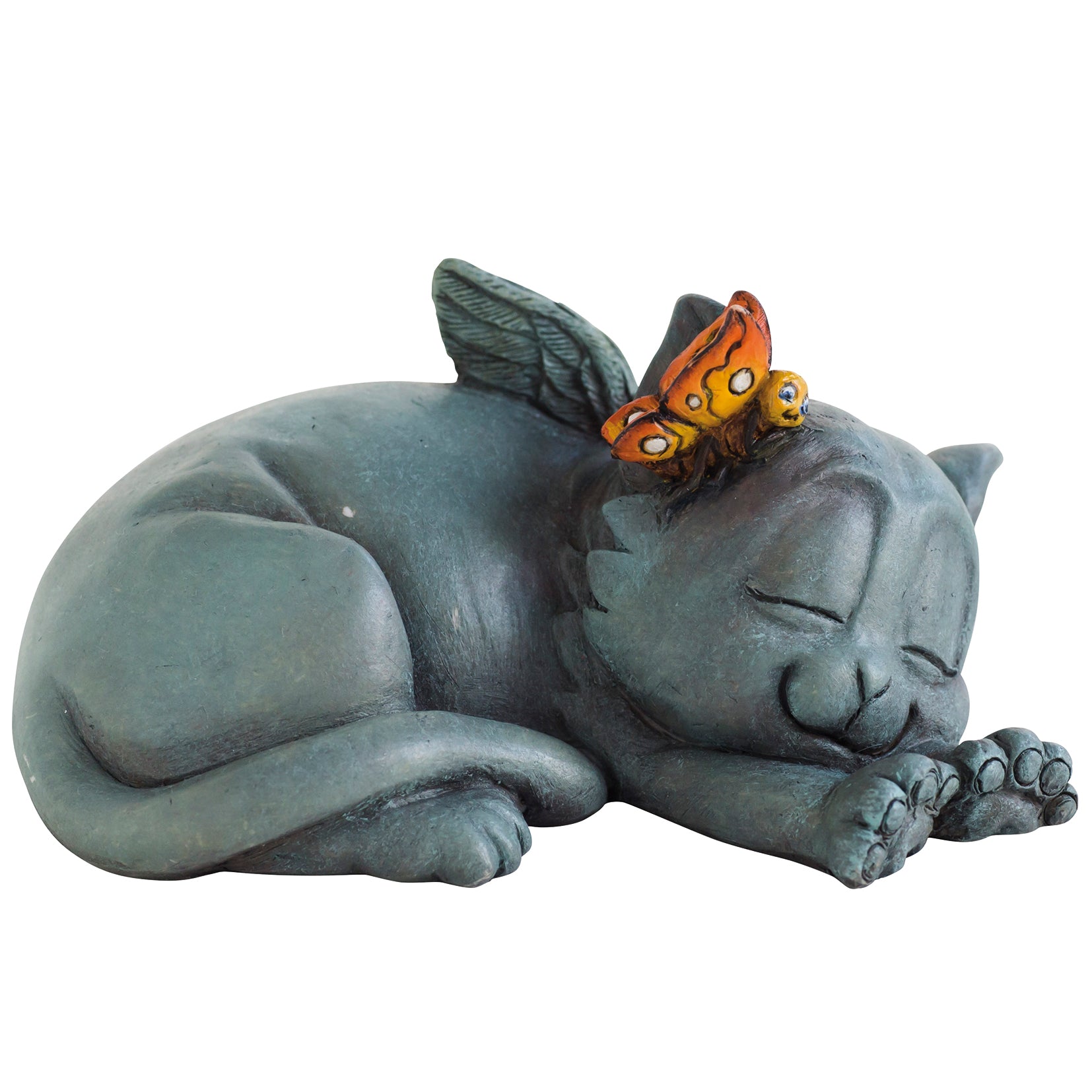 Rainbow Bridge Memorial Cat Figurine