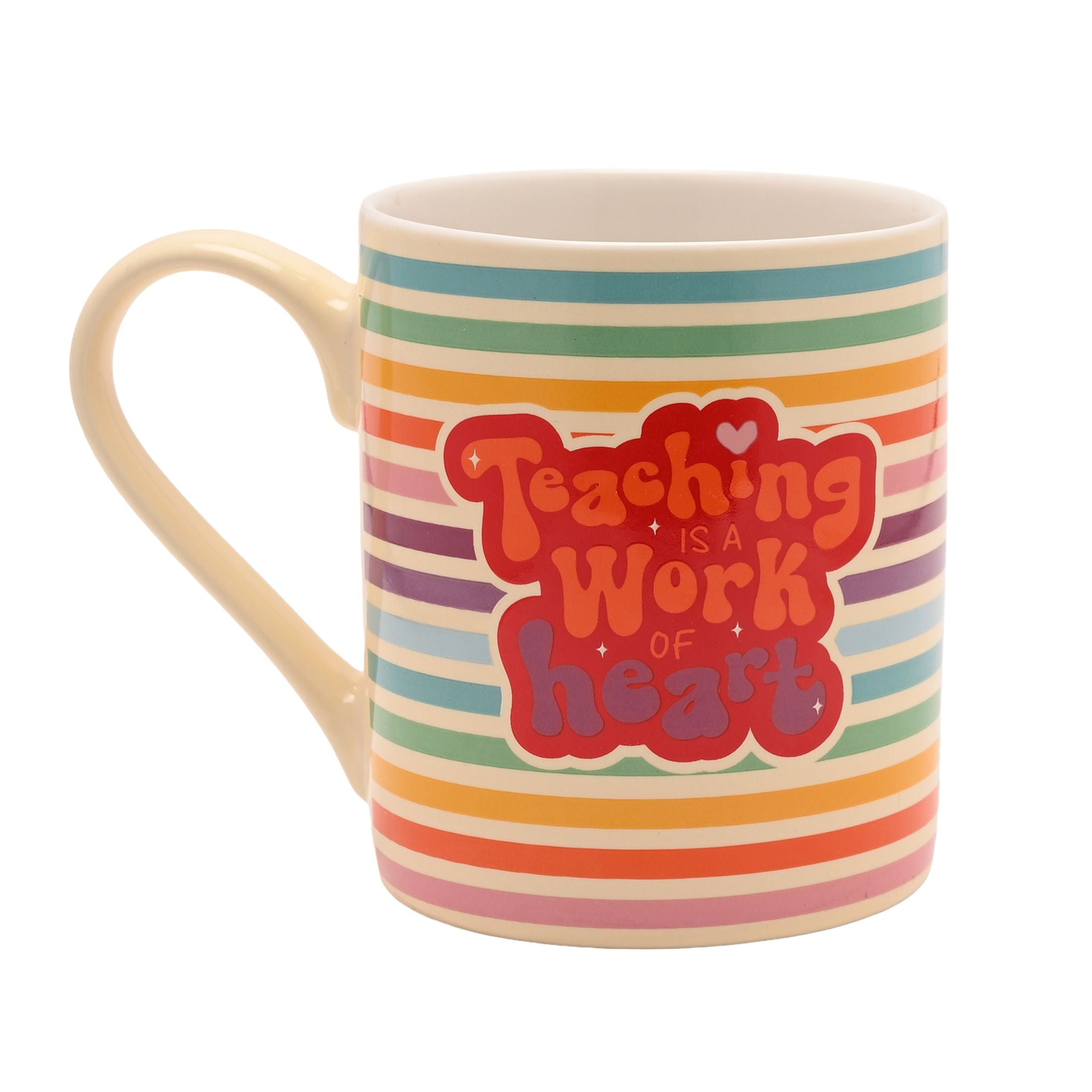 School Years Mug - Teaching is a Work Of Heart