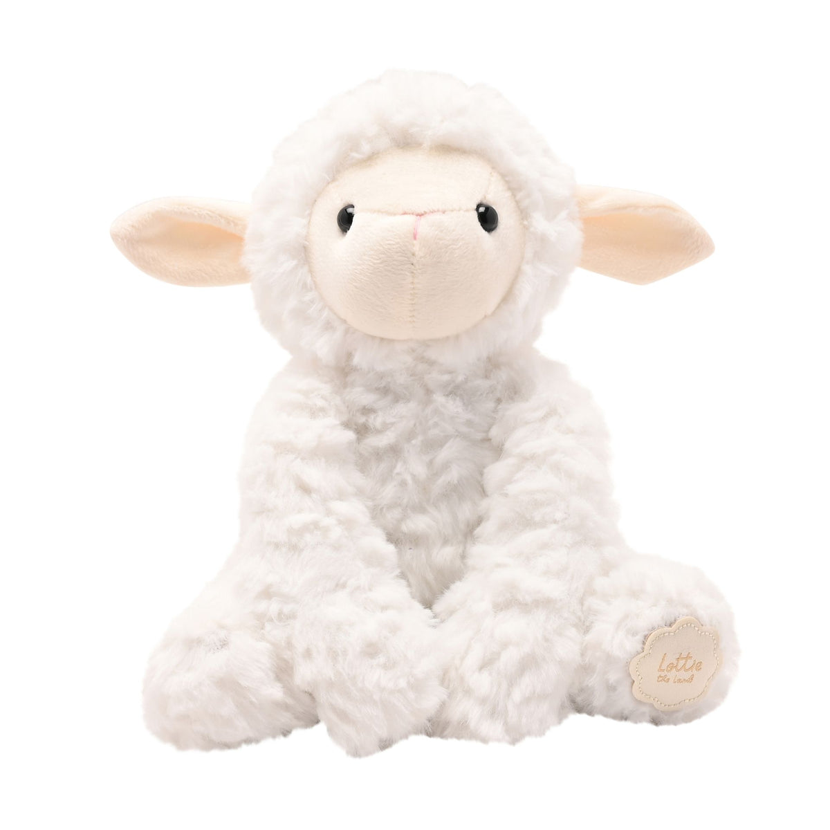 Lottie The Plush Sitting White Lamb 22 cm