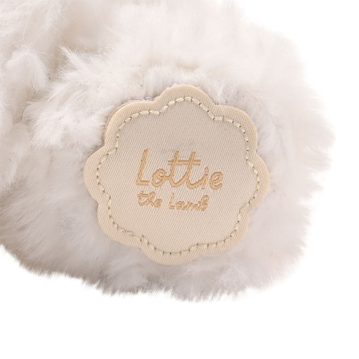 Lottie The Plush Sitting White Lamb 22 cm