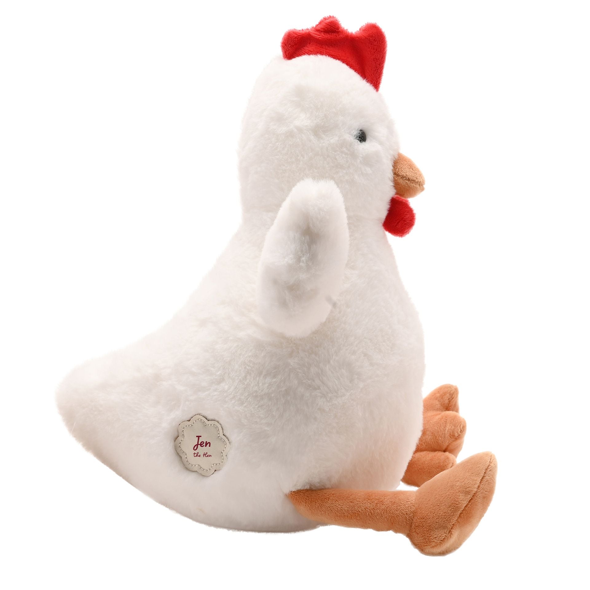 Jen The Plush Sitting Hen 28cm