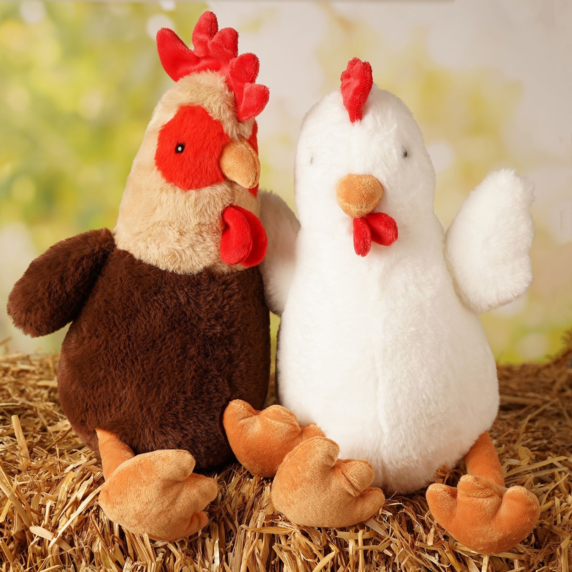 Jen The Plush Sitting Hen 28cm