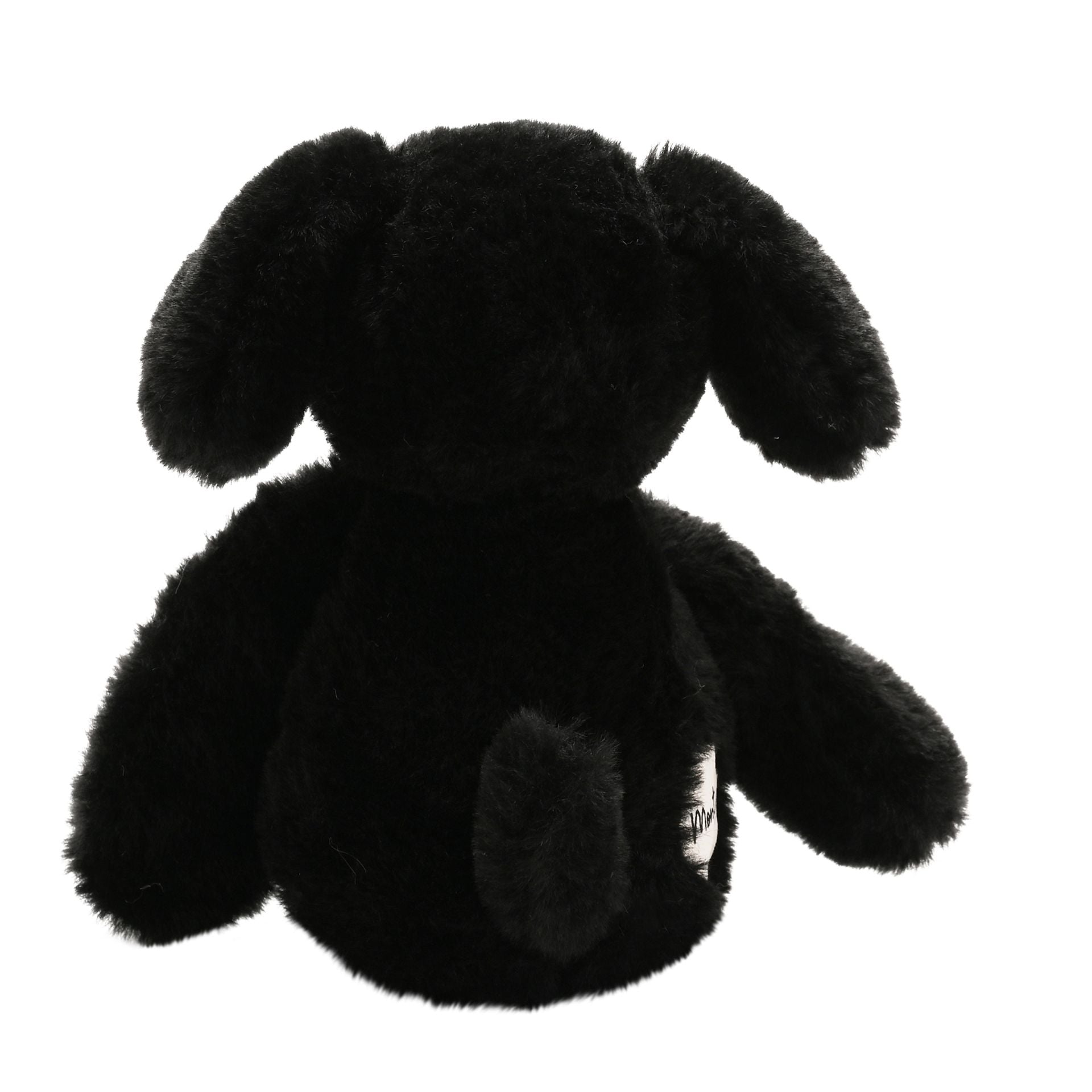 Monty The Plush Long Leg Black Puppy 30cm