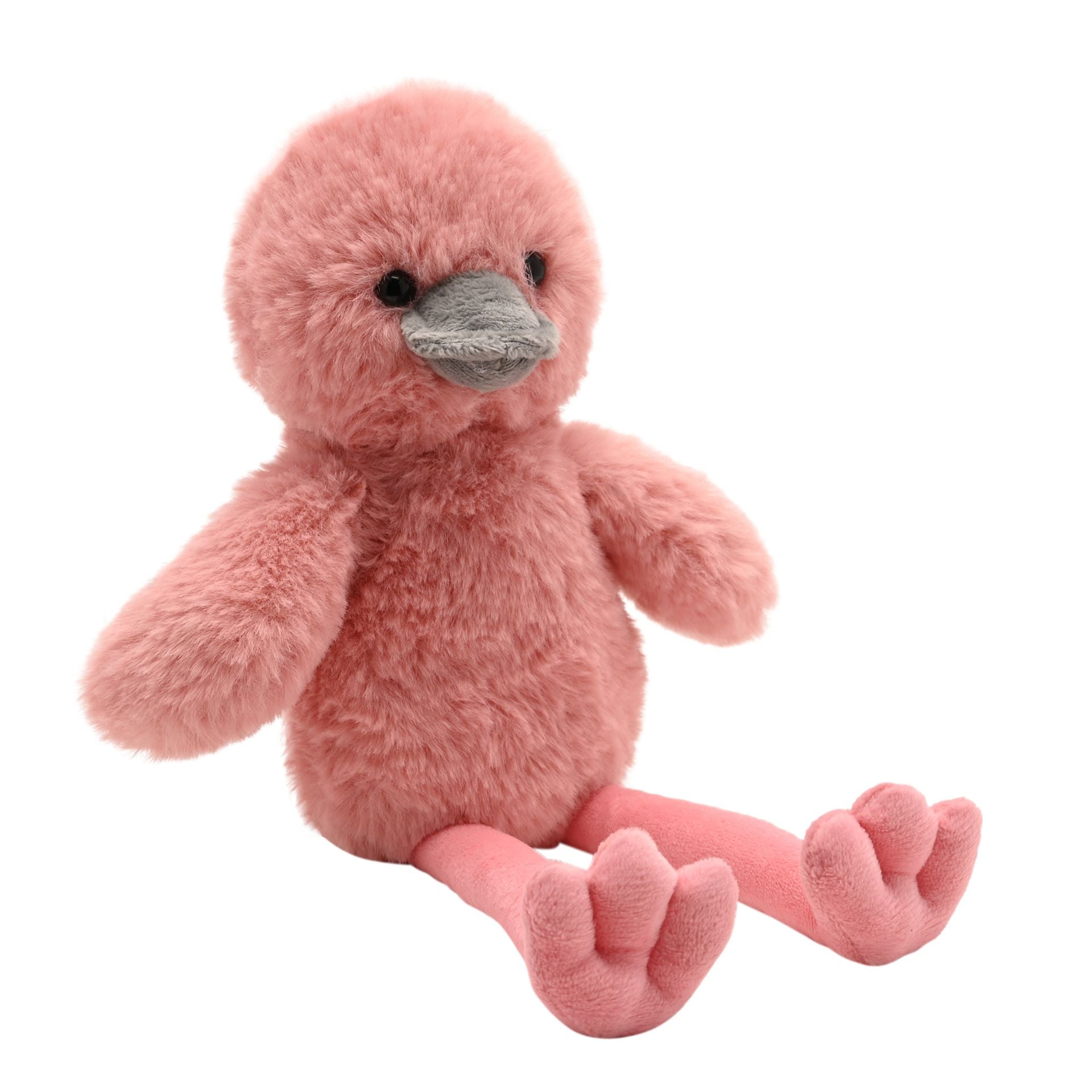 Flo The Plush Long Leg Flamingo Chick 30cm