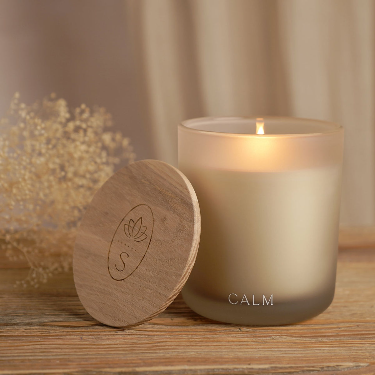 Serenity Calm Candle 270g Lavender, Vanilla, Patchouli