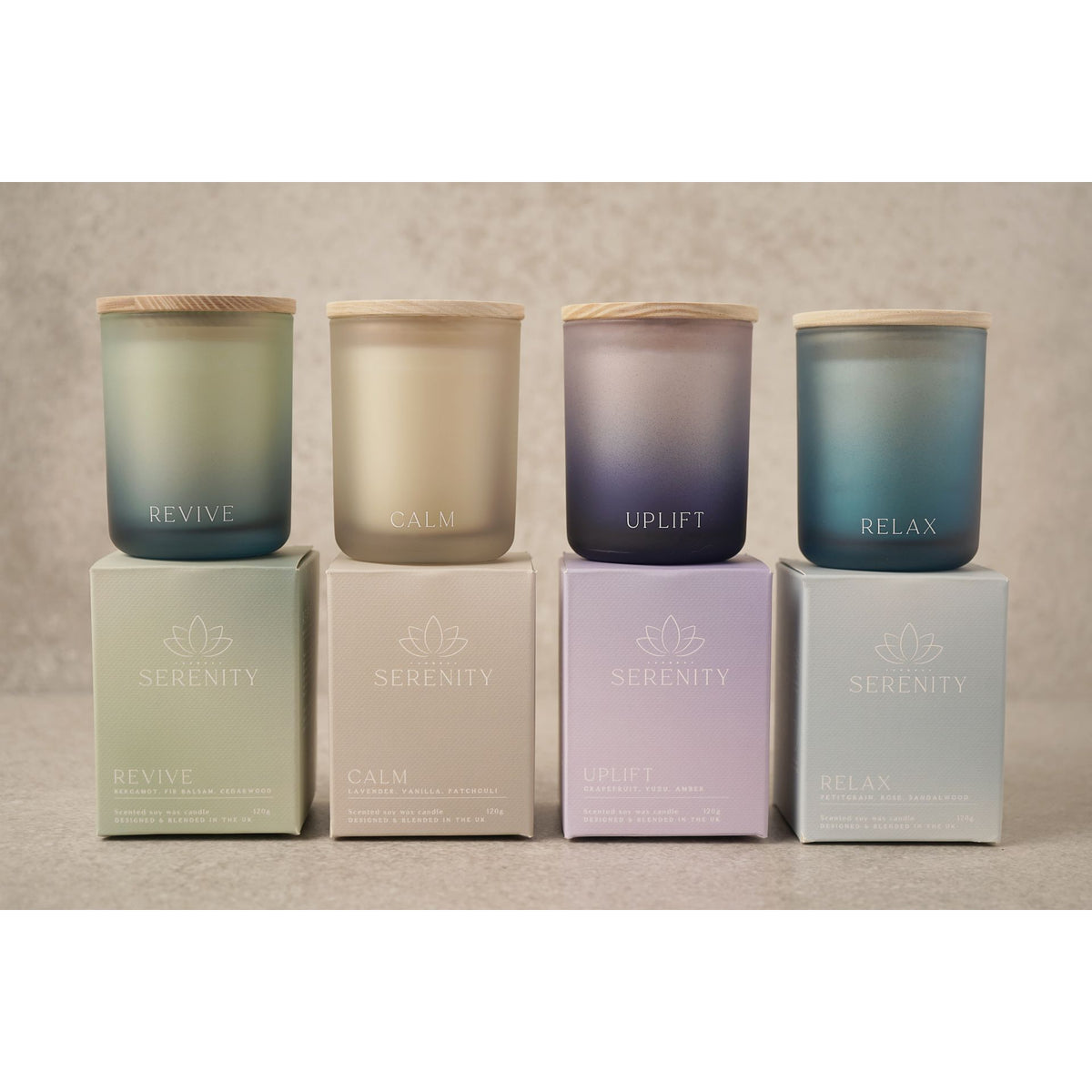 Serenity Uplift Candle 120g Dragonfruit, Coconut, Grapefruit