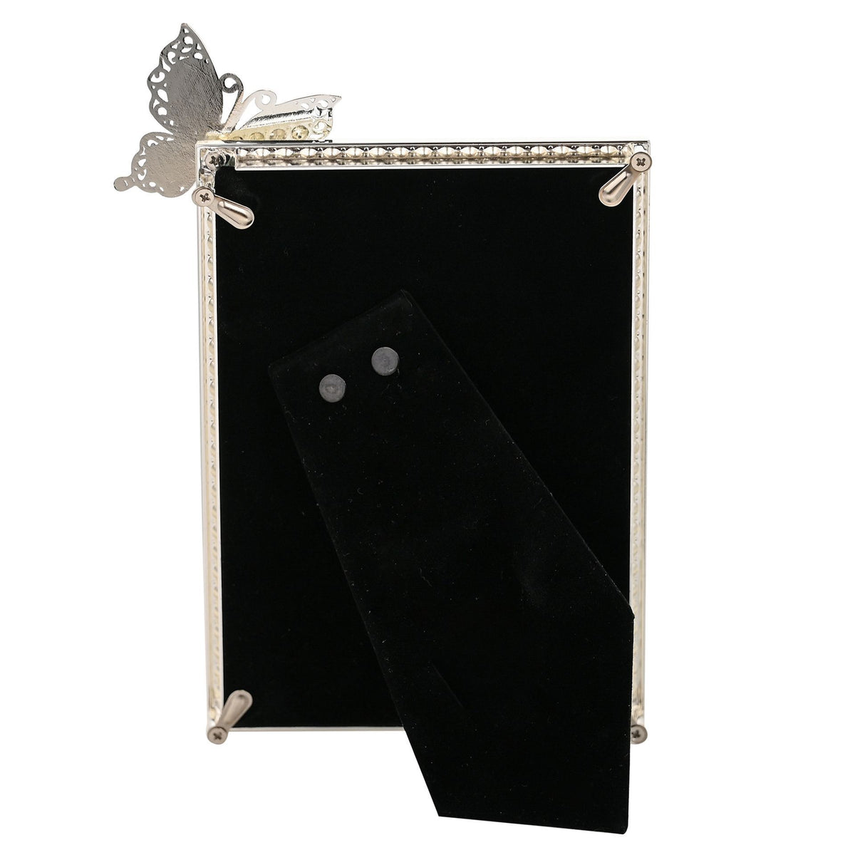 Sophia Crystal Photo Frame with Butterfly 4" x 6"