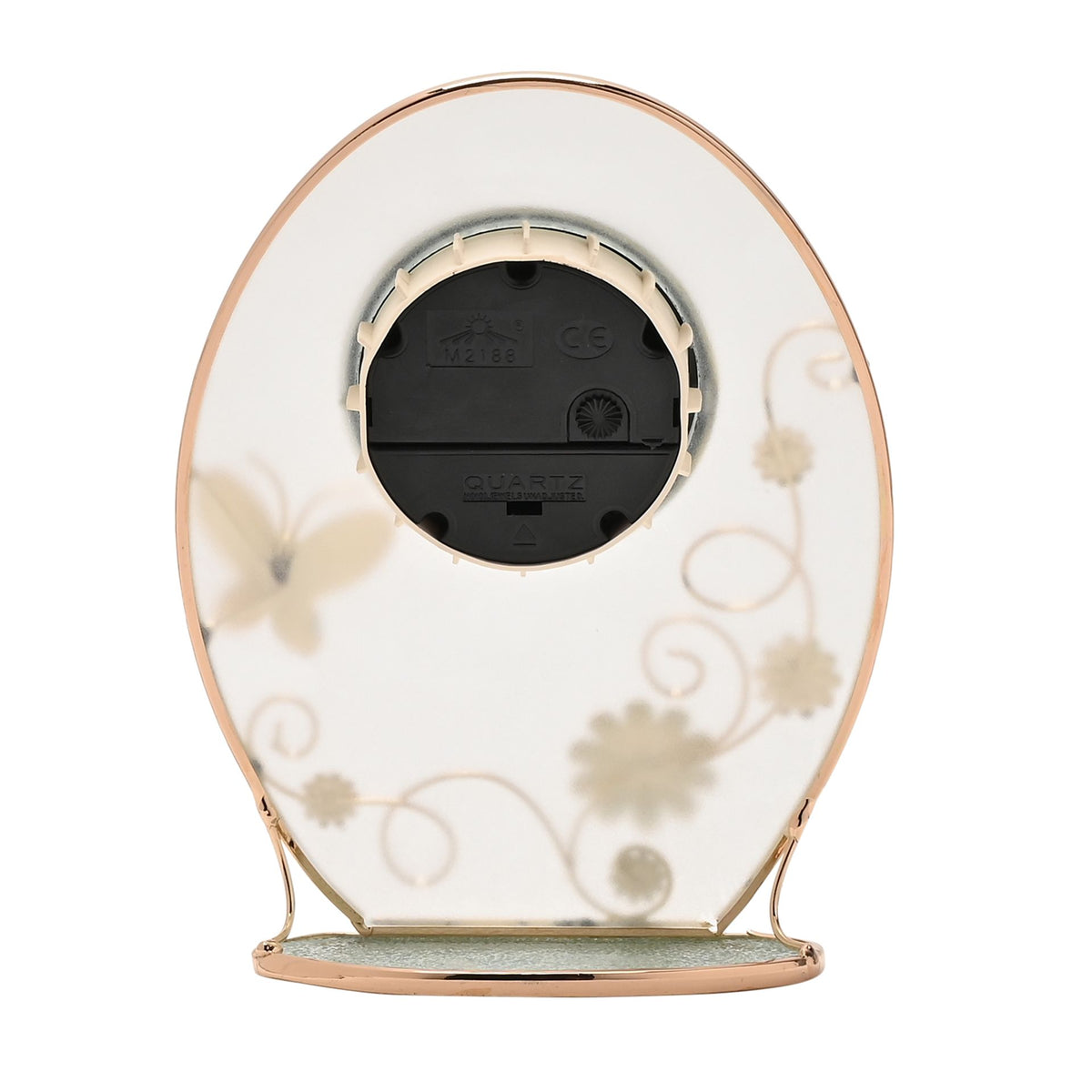 Sophia Classic Champagne Meadow Mantel Clock