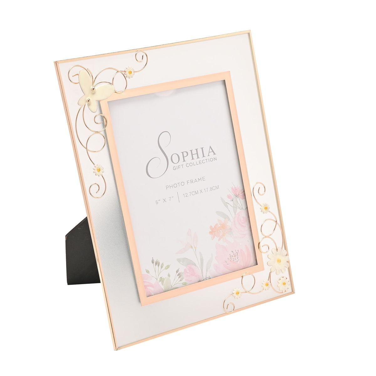 Sophia Classic Champagne Meadow Photo Frame 5" x 7"