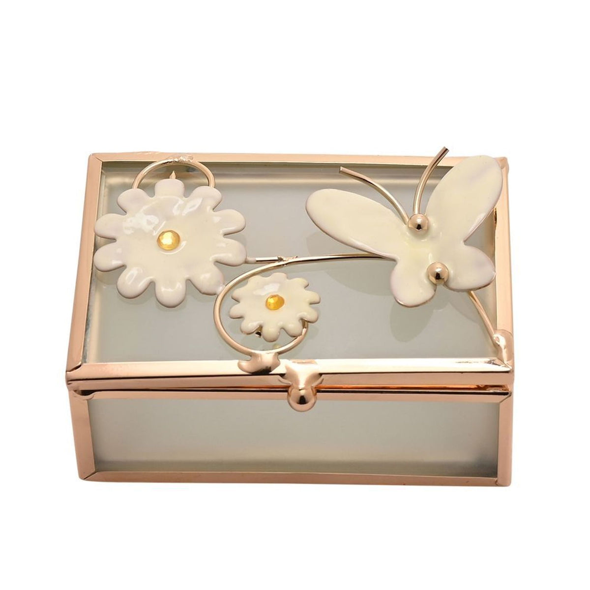 Sophia Classic Champagne Meadow Rectangular Trinket Box