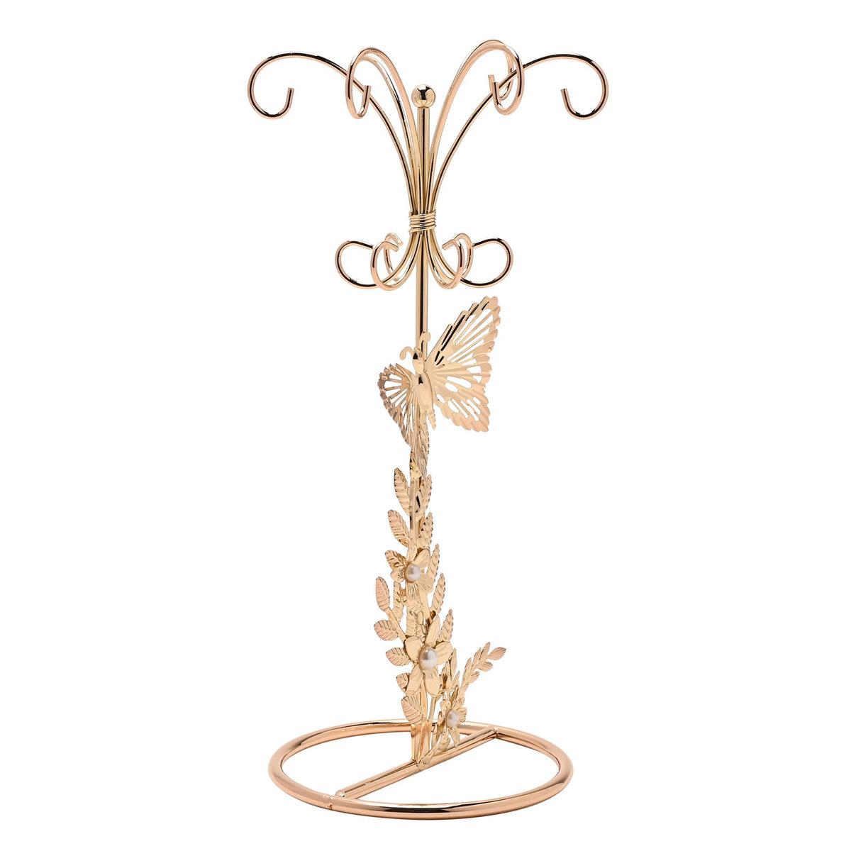 Sophia Classic Gold Butterfly Jewellery Holder
