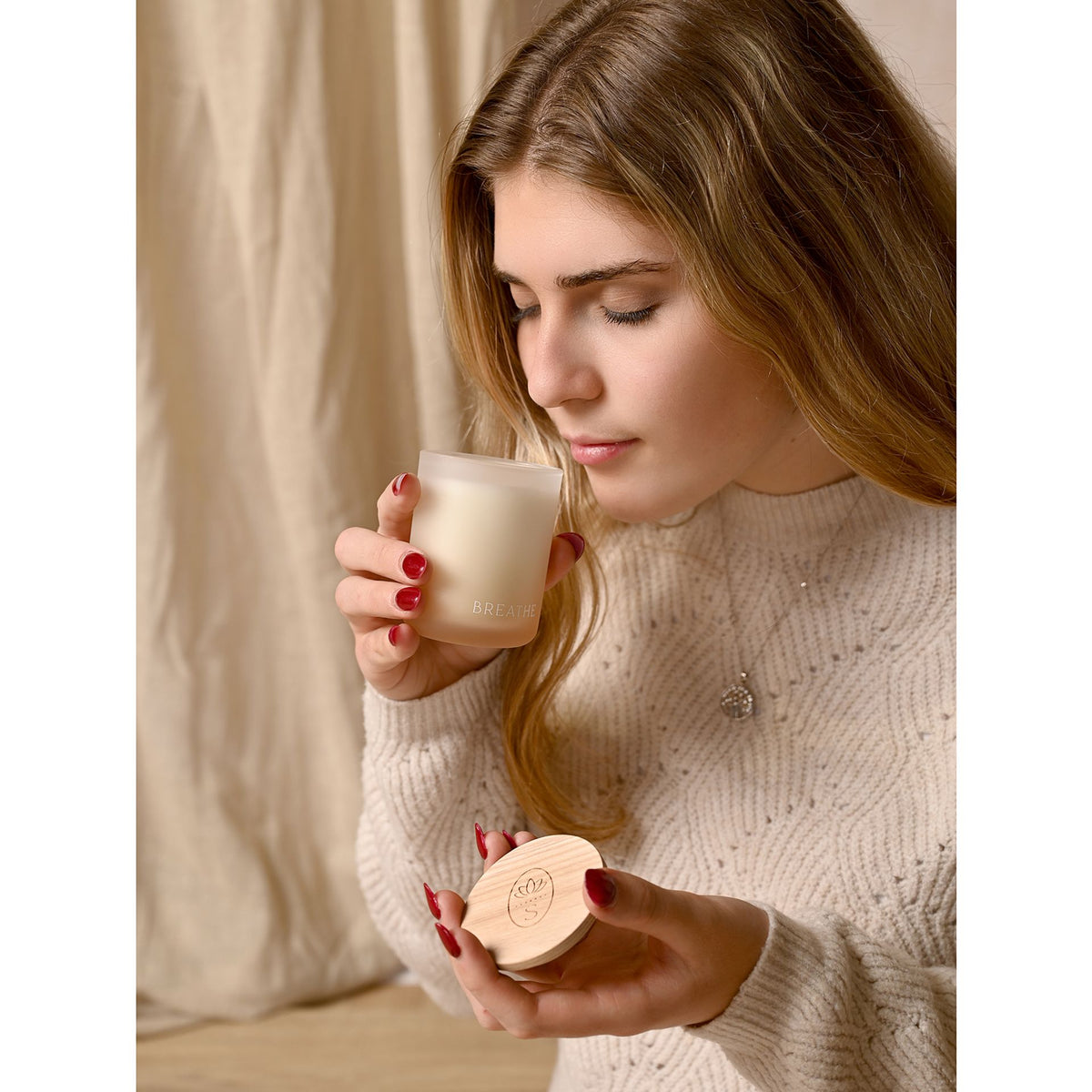 Serenity Balance Candle 120g Pink Pepper, Geranium & Amber