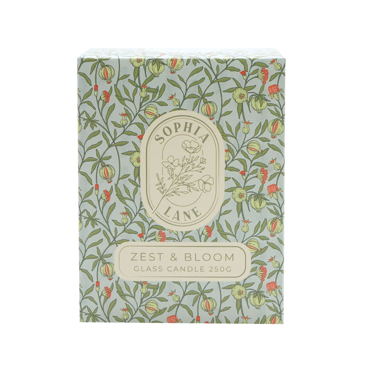 Sophia Lane Zest & Bloom Floral Candle - 250g