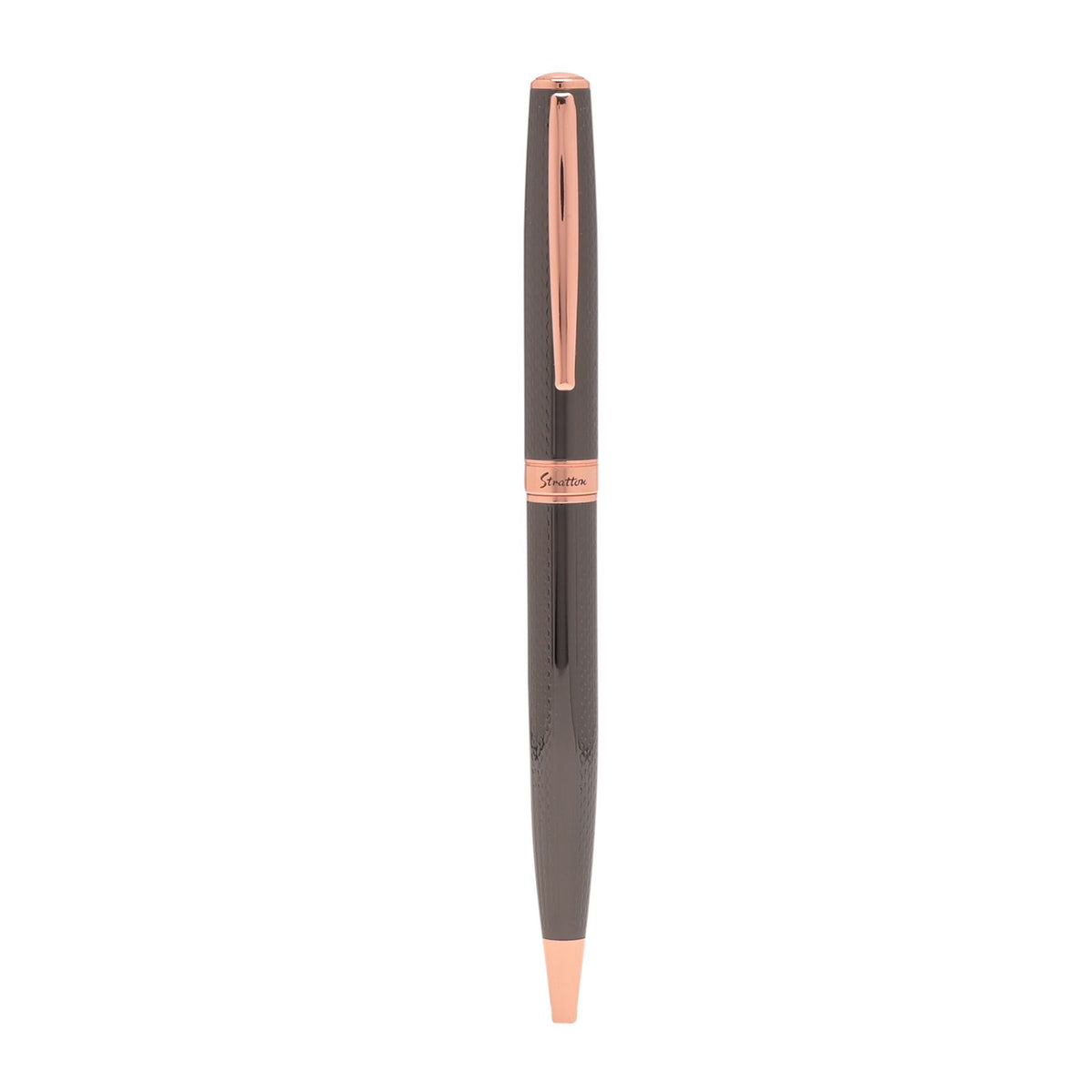 Stratton Ballpoint Pen - Black & Gold