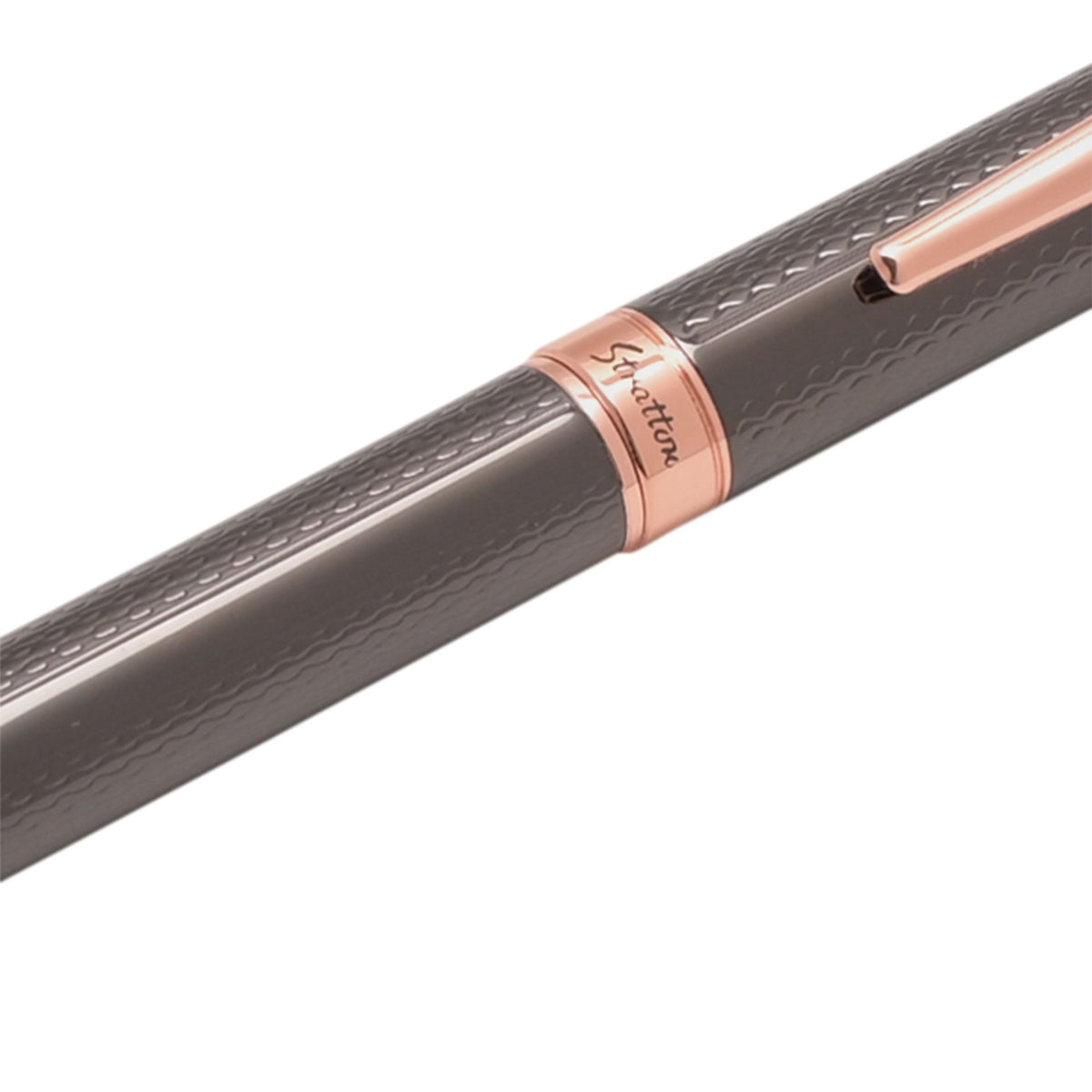 Stratton Ballpoint Pen - Black & Gold
