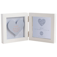 Said with Sentiment Hinged Heart Photo Frame Auntie
