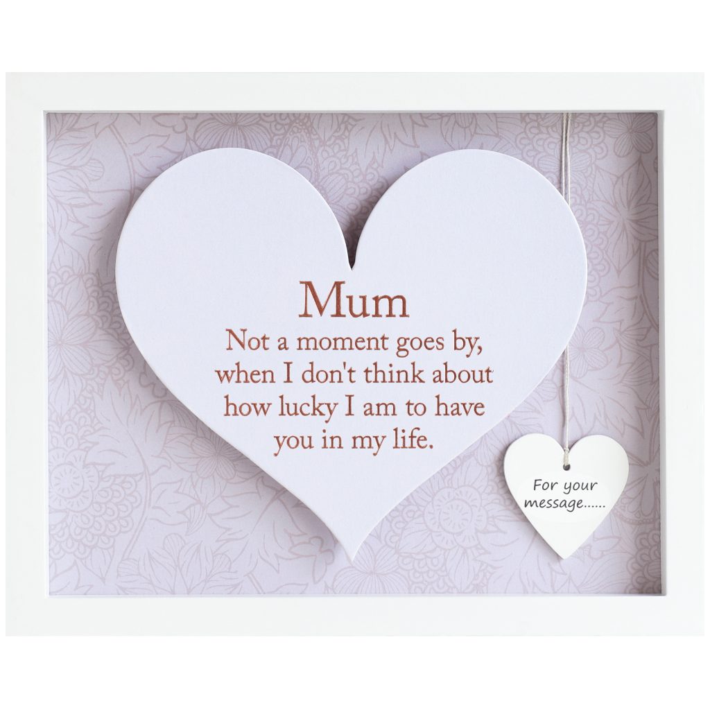 Said with Sentiment Heart Frame Mum