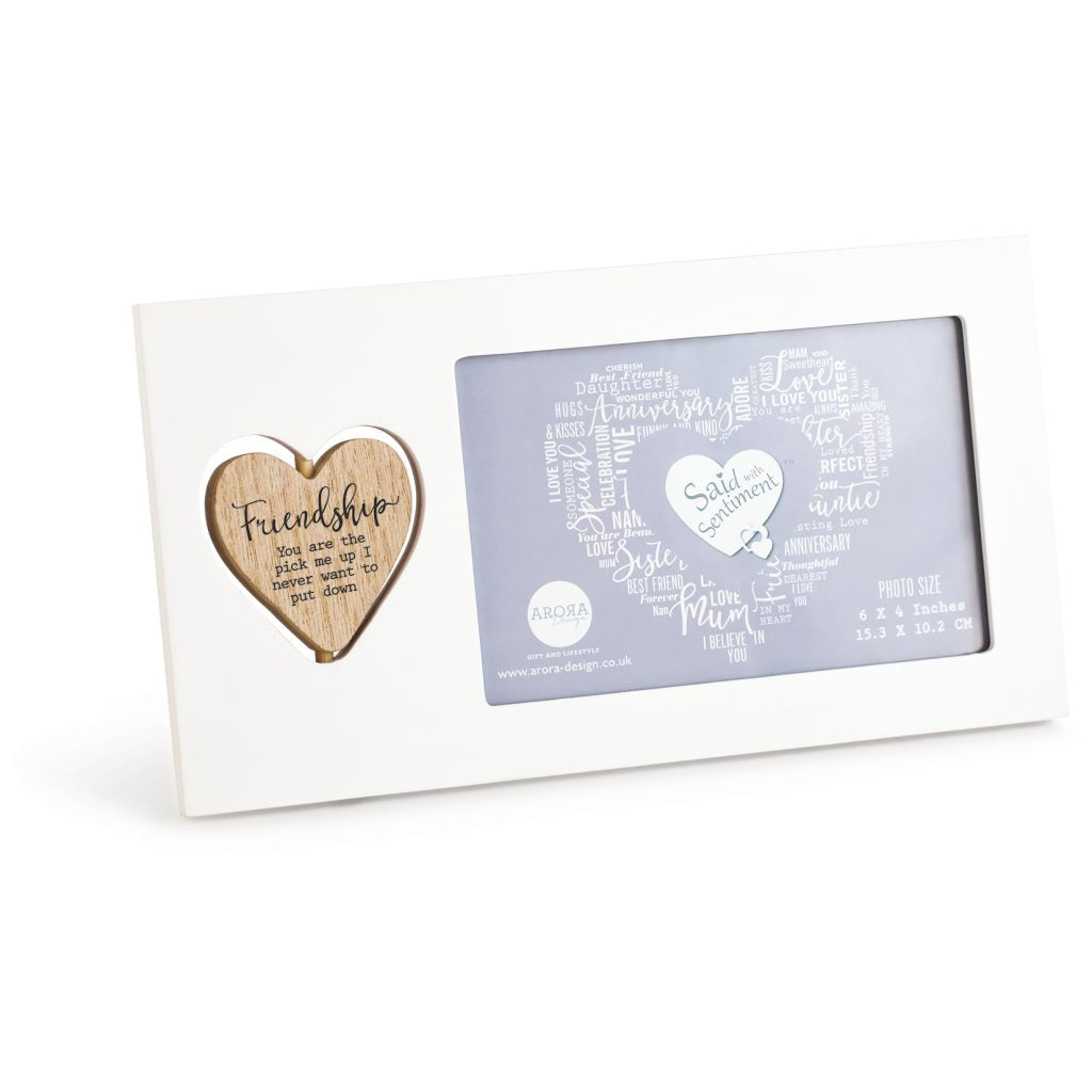Said with Sentiment Photo Frame Friendship
