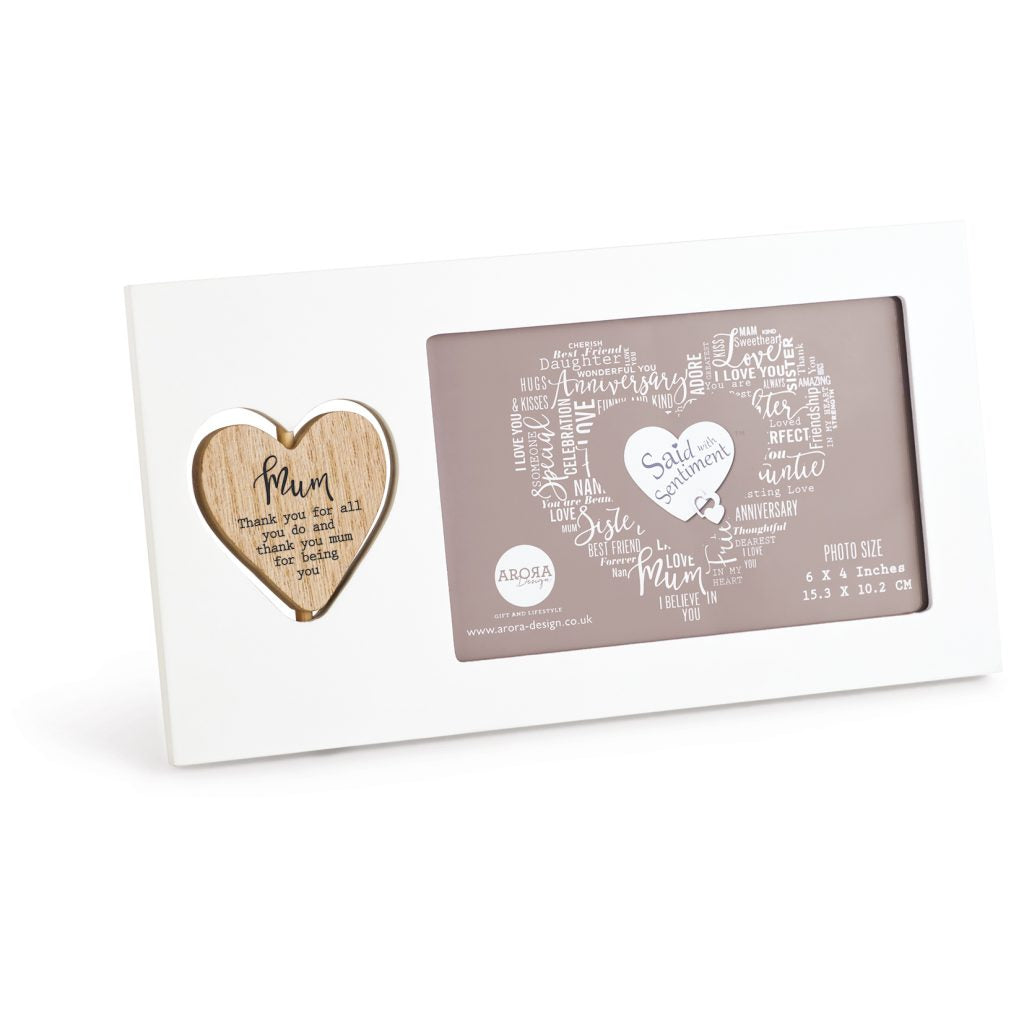 Said with Sentiment Photo Frame Mum