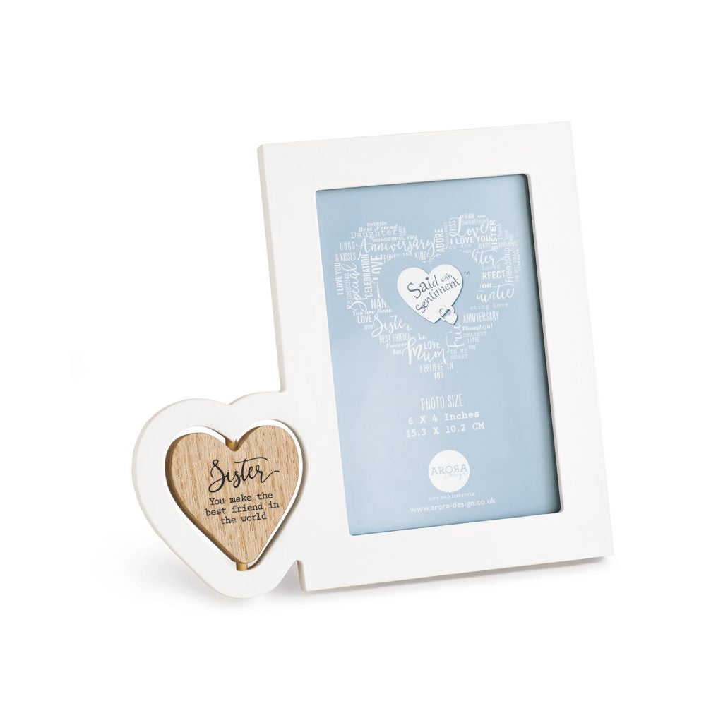 Said with Sentiment Photo Frame Sister