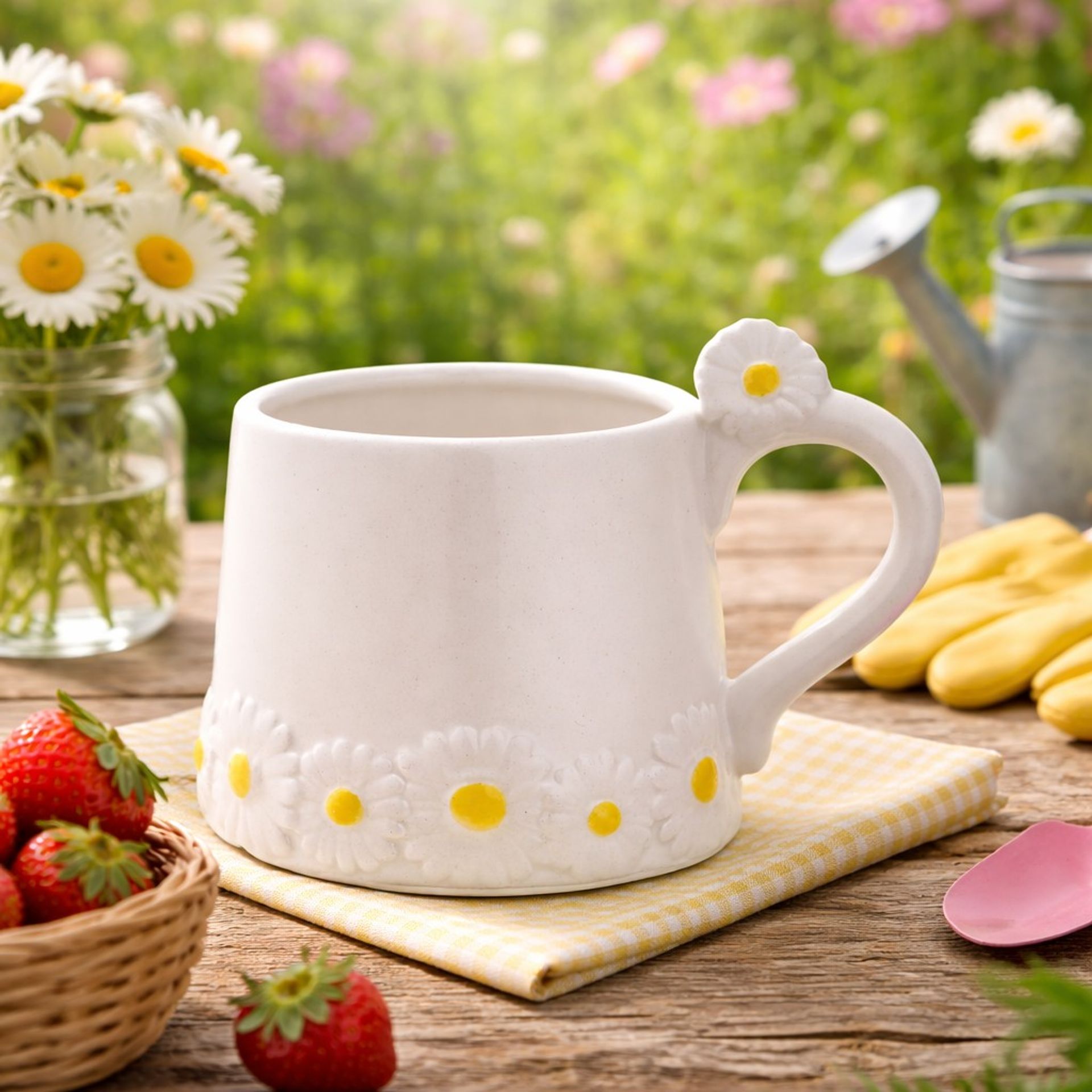 The Cottage Garden Mug - Daisy